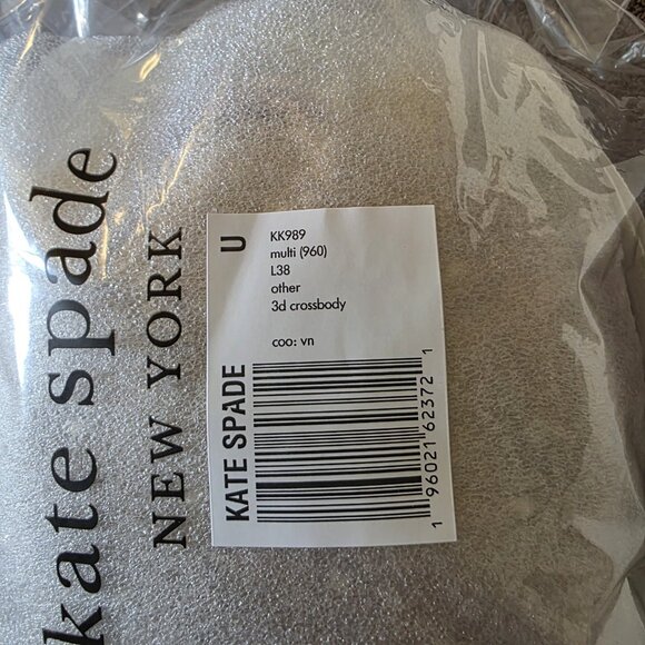 Kate Spade Snack Bar Burger Crossbody Bag 3D Novelty Purse KK989 NWT - Picture 8 of 12